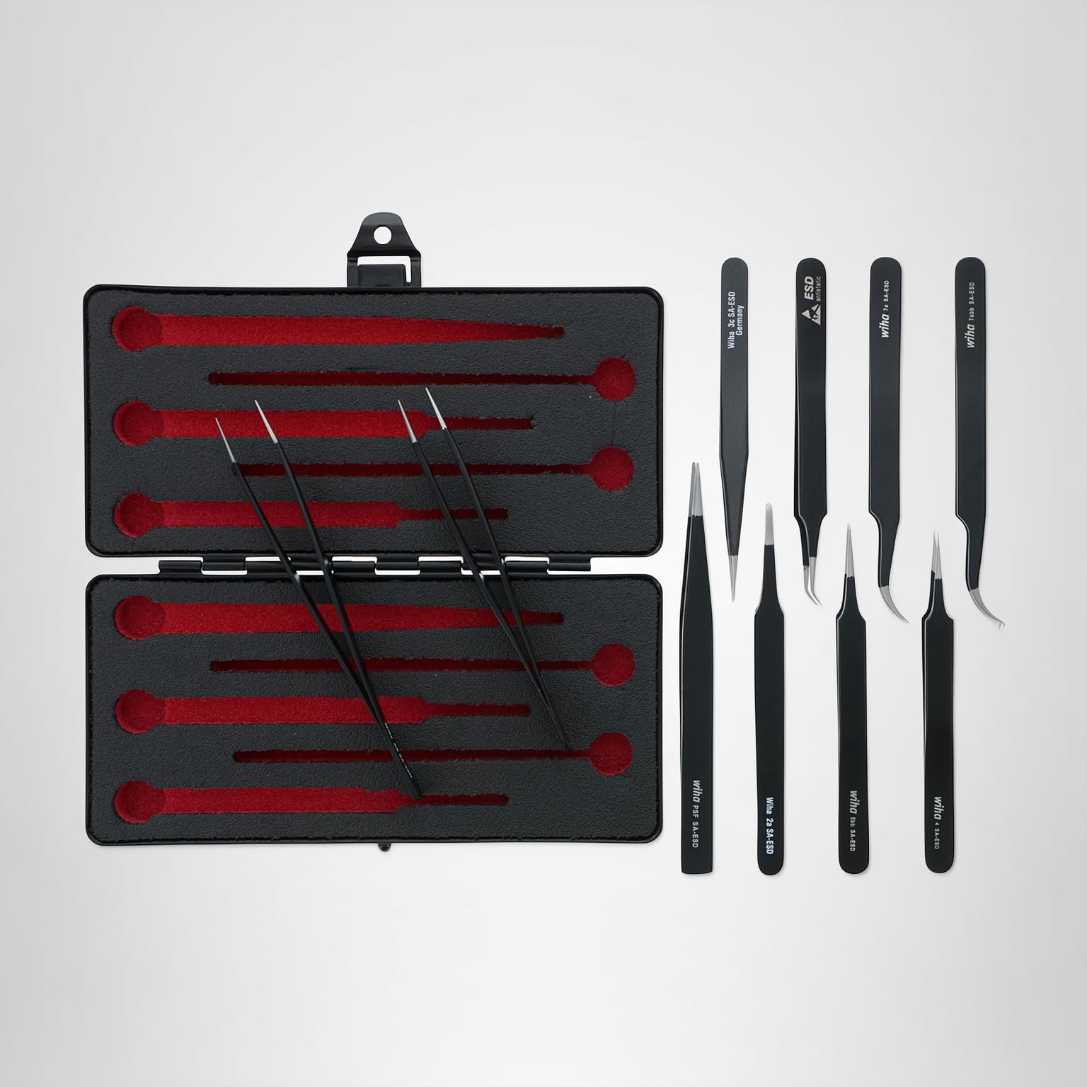 Amazon.com: ESD Safe Tweezers Set, 10 Piece : Tools & Home Improvement